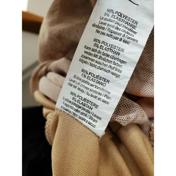 Prettylittlething Women Brown Polyester Round Neck Sleeveless Long Maxi Dress 14 - Picture 9 of 11